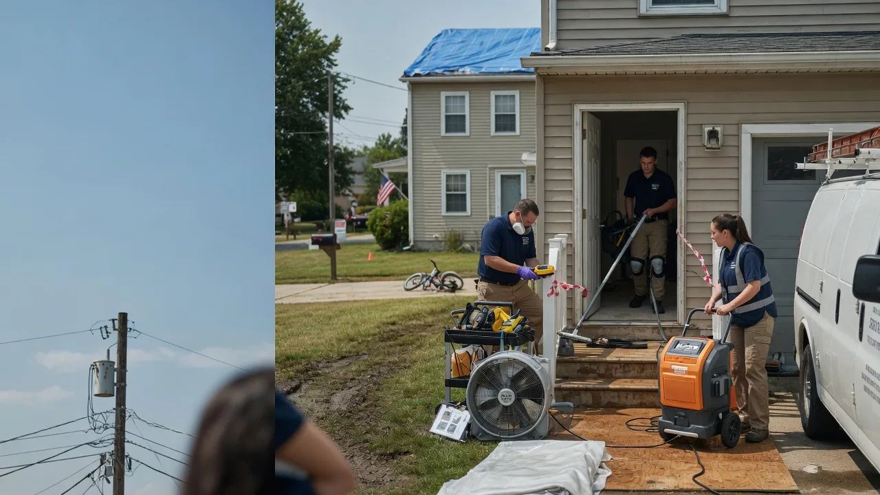 Water Damage Repair in Rowena, TX near me